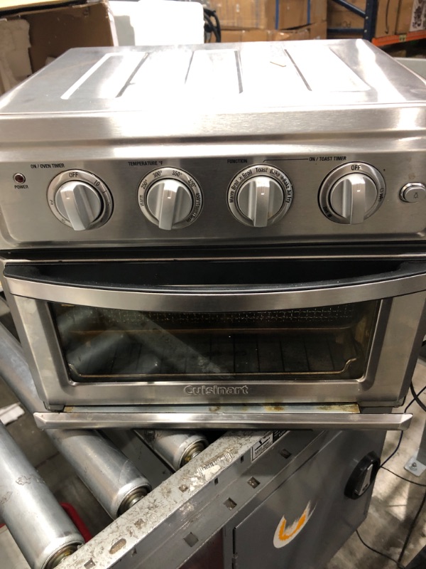 Photo 2 of 1800 Watt Stainless Steel Air Fryer/Convection Toaster Oven