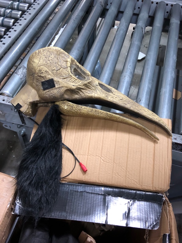 Photo 3 of **PARTS ONLY**Spirit Halloween 6 Ft Lord Raven Animatronic
