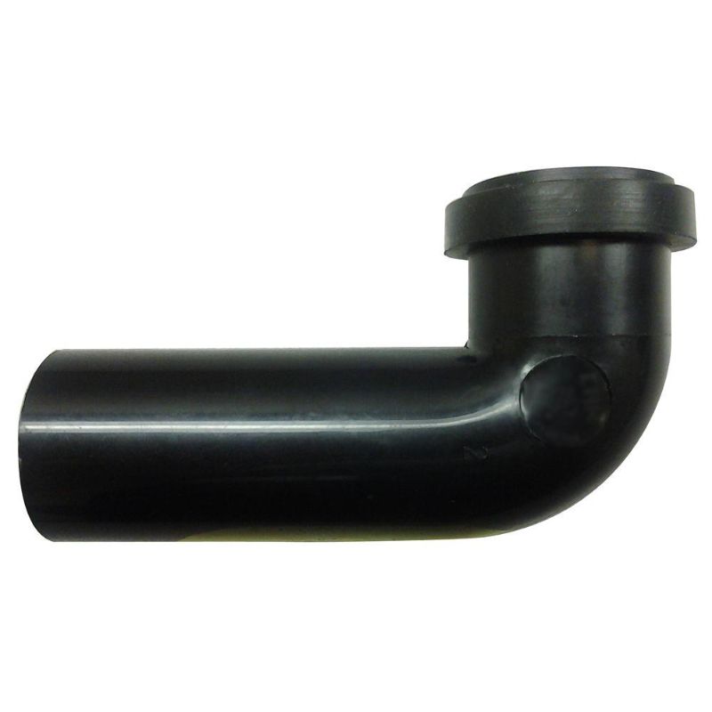 Photo 1 of 1-1/4 in. Form N Fit Flexible P-Trap  & Oatey 1-1/2 in. X 4-3/4 in. Black ABS Garbage Disposal Tailpiece
