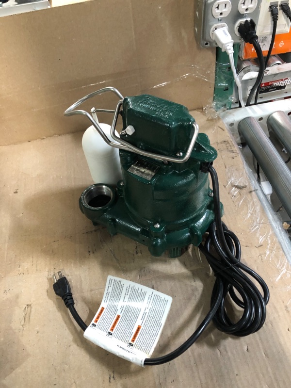 Photo 2 of Zoeller M53 Mighty-mate Submersible Sump Pump, 1/3 Hp