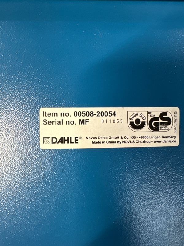 Photo 4 of Dahle 508 Personal Rotary Trimmer, 18" Cut Length, 7 Sheet Capacity, Self-Sharpening, Automatic Clamp, German Engineered Paper Cutter