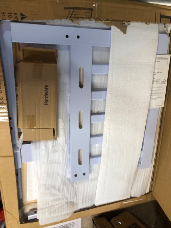 Photo 1 of Dream on Me Portland 3 in 1 Convertible Toddler Bed Lavender Ice