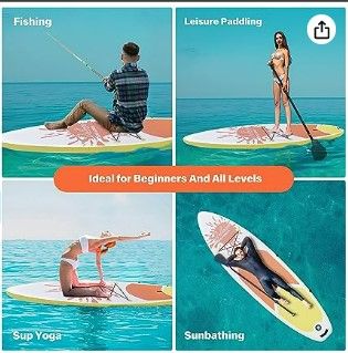 Photo 4 of **STOCK PHOTO FOR REFERENCE ONLY**
Inflatable Stand Up Paddle Board