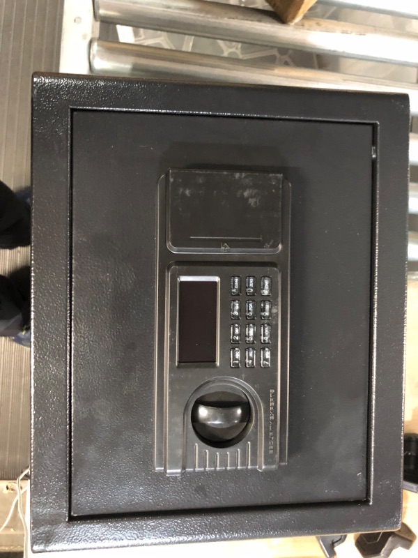 Photo 2 of * key seems to be locked inside safe *
GHJGAGE Home Safe Box Fireproof Waterproof, 1.2 Cuft /2.2 Cuft Fireproof Safe with Fireproof Document Bag & LCD Digital 