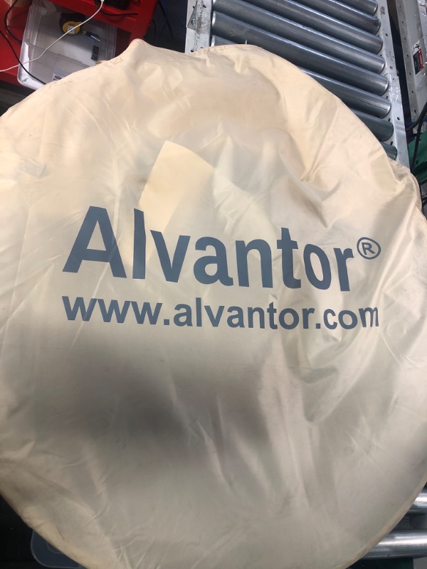 Photo 2 of Alvantor Screen House Room Outdoor Camping Tent Canopy 2-15 Person for Patios, Instant Pop Up Tent, Not Waterproof Beige 10'x10'