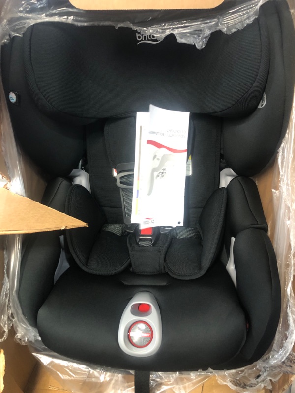 Photo 3 of Britax Boulevard Clicktight Convertible Car Seat, Black Contour SafeWash