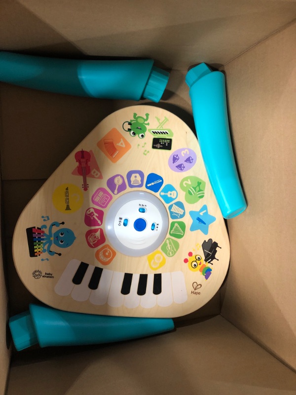 Photo 2 of Baby Einstein Clever Composer Tune Table Magic Touch Electronic Wooden Activity Toddler Toy, Ages 6 Months + Composer Table