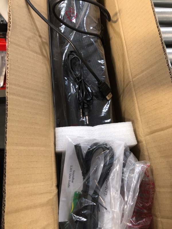 Photo 1 of TREFAN 2.1 Soundbar for TV, Bluetooth 5.1 Soundbar 36 Inch