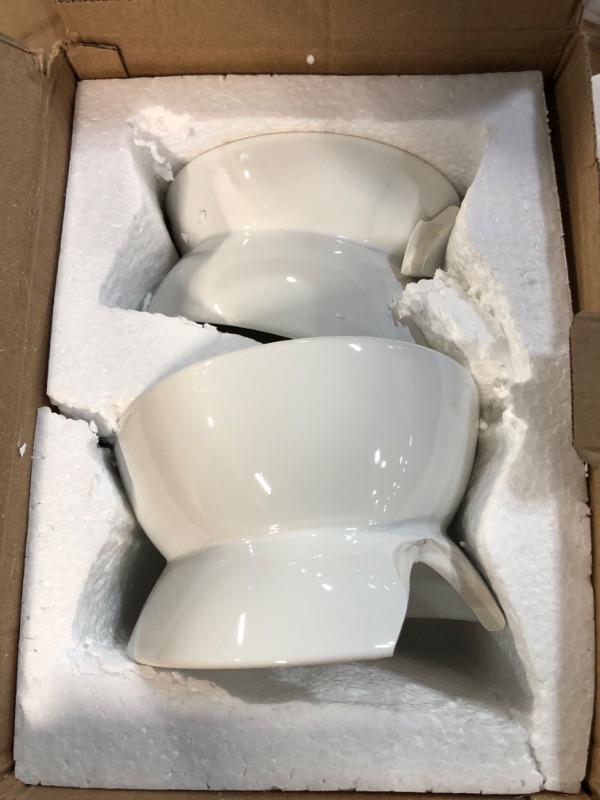 Photo 1 of 2 PIECE SET CAT BOWLS 