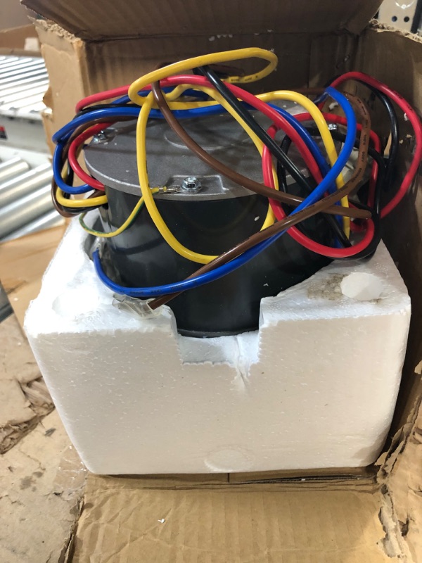 Photo 1 of 51-23055-11 Upgraded Condenser Fan Motor Compatible with Rheem,1/5 HP 208-230 Volts 1075 RPM air AC Condenser Fan Motor,OEM Standard Condenser Fan Motor, More Durable style1 style1
