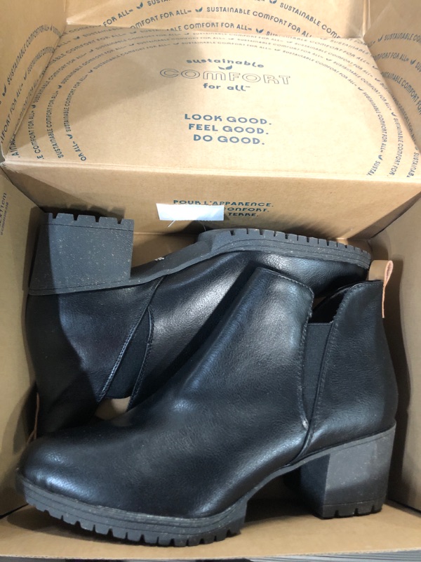 Photo 2 of Dr. Scholl's Shoes Women's London Ankle Boot 8.5 Black Smooth