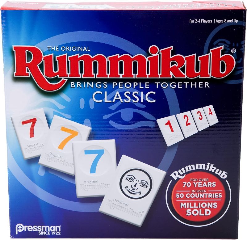 Photo 1 of *USED - POSSIBLY MISSING PIECES* Rummikub - The Original Rummy Tile Game by Pressman