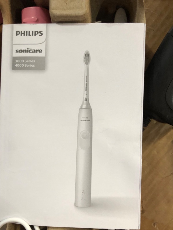 Photo 4 of * no cube/adapter *
Philips Sonicare 4100 Power Toothbrush, Rechargeable Electric Toothbrush with Pressure Sensor, 