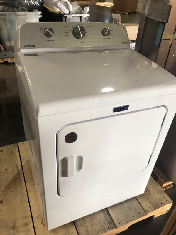 Photo 1 of **USED UNABLE TO TEST** HAS MINOR SCRATCHES AND DENTS MAYTAG FRONTLOAD ELECTRIC WRINKLE PREVENT DRYER - 7.0 CU. FT.