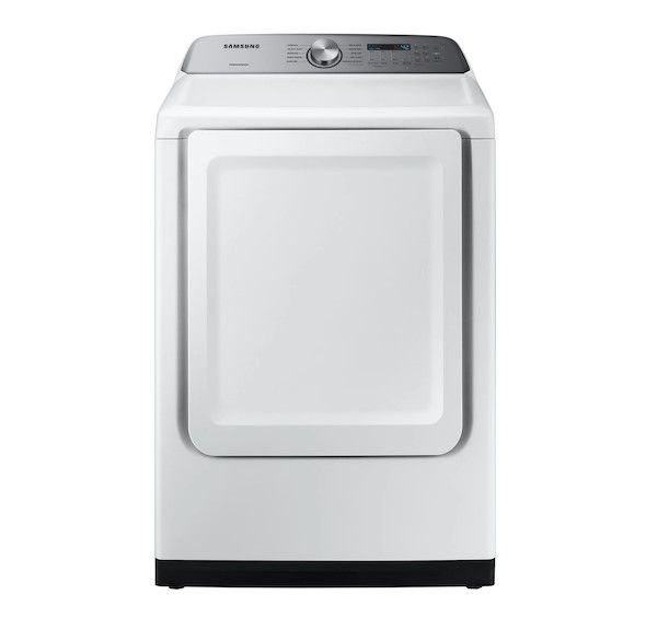 Photo 1 of SAMSUNG 7.4 cu. ft. Electric Dryer with Sensor Dry in White