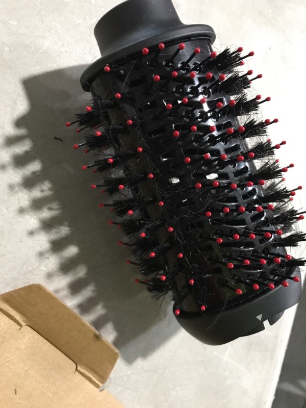 Photo 3 of * item used * hair on brush * see images *
Revlon One Step Volumizer PLUS 2.0 Hair Dryer and Hot Air Brush | Dry and Style (Black) Black Red