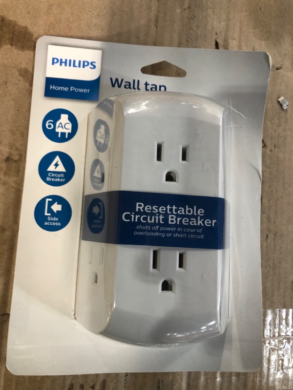 Photo 2 of Philips Accessories 6-Outlet Extender,