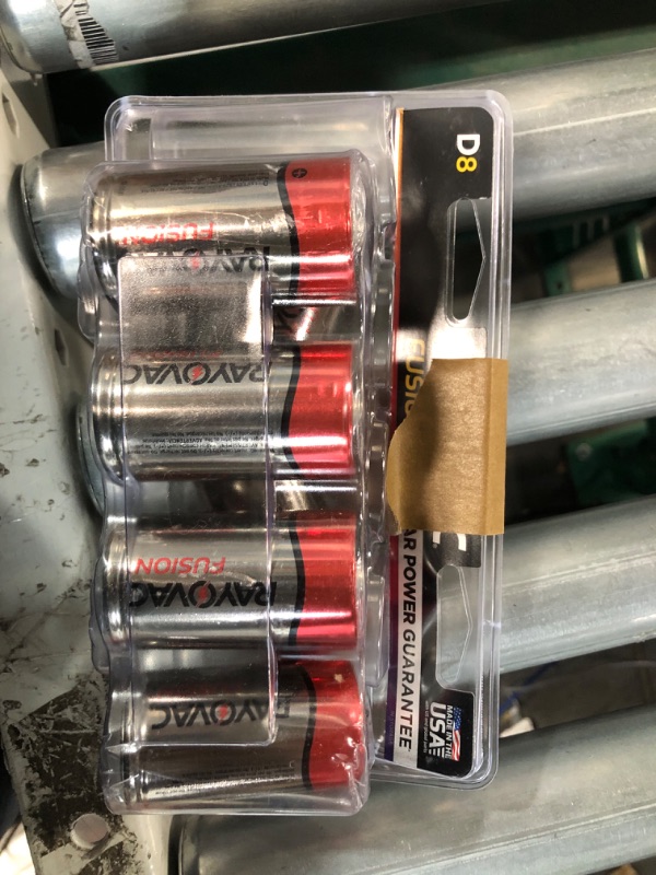 Photo 2 of MISSING BATTERIES****Rayovac D Batteries, Fusion Premium D Cell Battery Alkaline, 8 Count