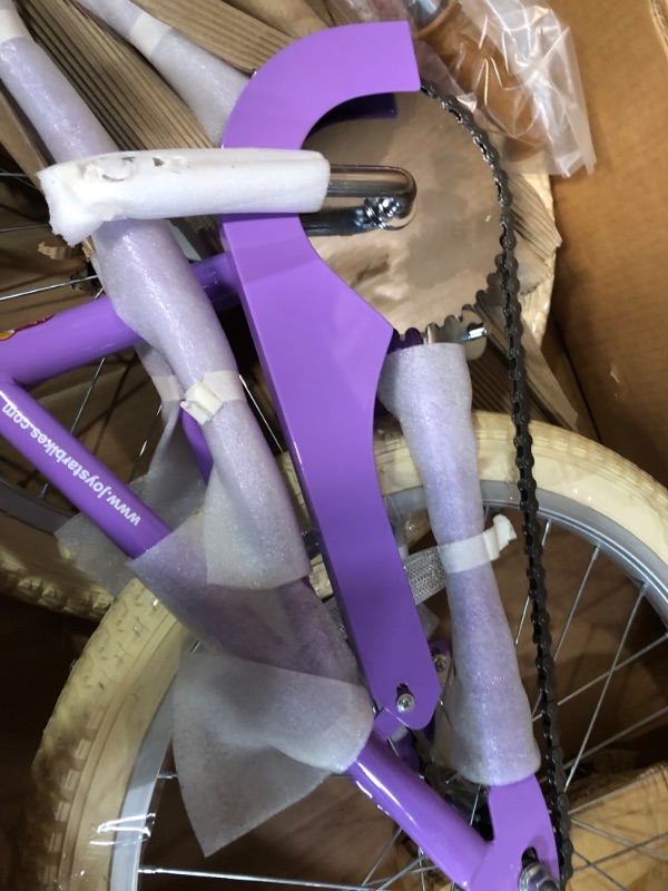 Photo 5 of *MINOR DAMAGE SEE NOTES*
JOYSTAR Girls Bike Purple 20 Inch With Kickstand