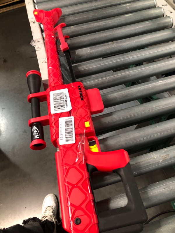 Photo 1 of Nerf Roblox Zombie Attack: Viper Strike Nerf Sniper-Inspired Blaster With Scope, Code for Exclusive Virtual Item, Roblox Toys for 8 Year Old Boys & Girls and Up, 6-Dart Clip, 6 Nerf Elite Darts, Bipod