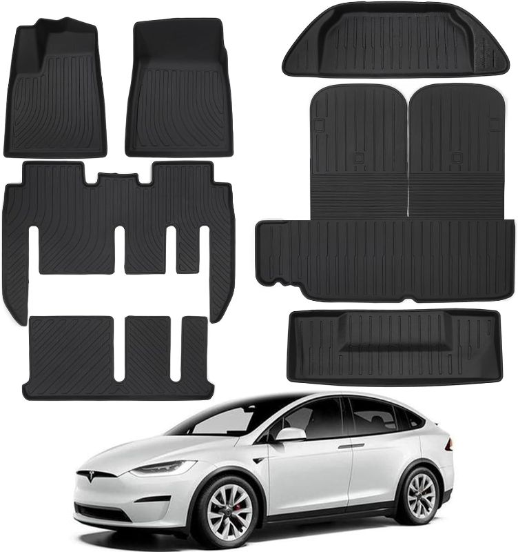 Photo 1 of *MINOR BENDING*
TSLAUCAY Tesla Model X Floor Mat 2022 2023 Model X