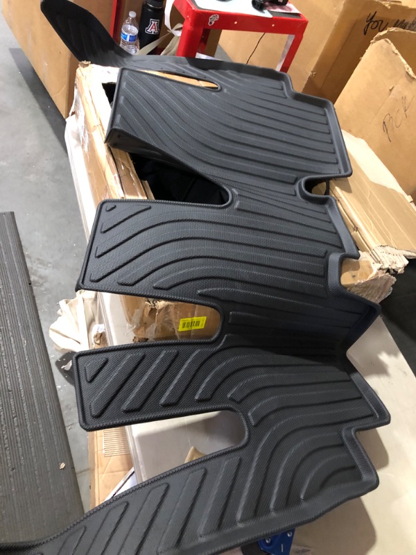 Photo 6 of *MINOR BENDING*
TSLAUCAY Tesla Model X Floor Mat 2022 2023 Model X