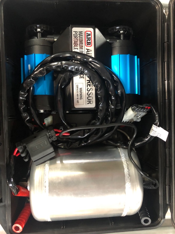 Photo 1 of 12V Twin Motor High Performance Portable Air Compressor