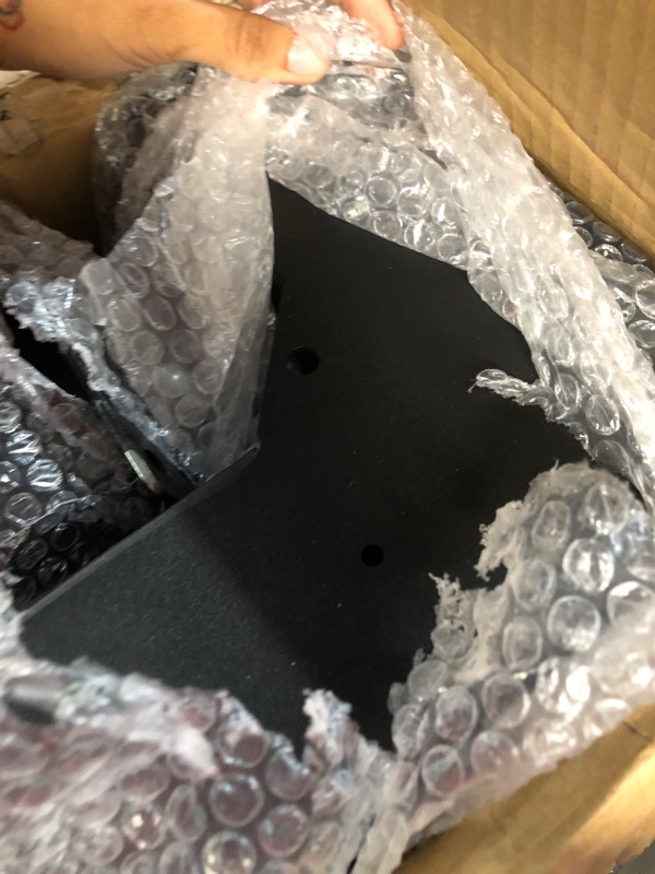 Photo 1 of 8NO BOLTS OR SCREWS*** Grehitk Pergola Kit, Pergola Brackets 3-Way Right Angle Corner Bracket Woodworks DIY Post Base Kit, Wooden Beams for Gazebos, Patio Pergolas, Log Cabin Outdoor Pergola Hardware for 4x4 Lumber 8 Pack