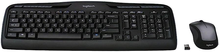 Photo 1 of Logitech MK335 Wireless Keyboard and Mouse Combo\ MISSING USB FOR MOUSE