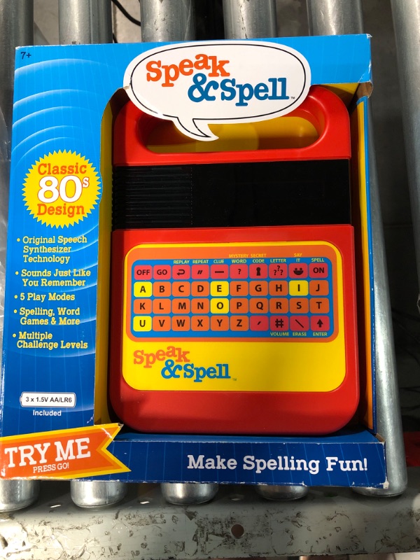 Photo 2 of Basic Fun Speak & Spell Electronic Game