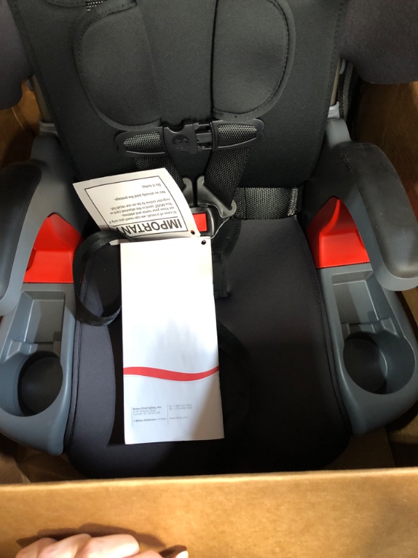 Photo 2 of Britax Grow with You ClickTight Harness-2-Booster Car Seat, Cool N Dry 