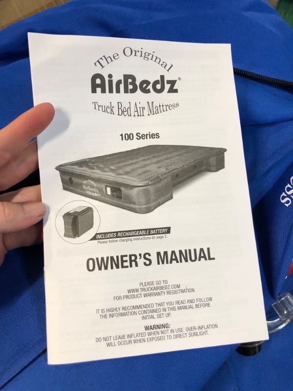 Photo 2 of [MANUALLY NEEDS TO BE PUMPED]
AirBedz Pittman Outdoors PPI-103 Truck Bed Air Mattress