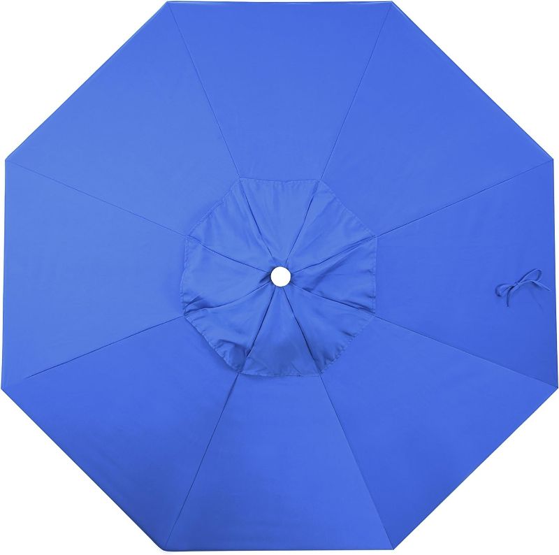 Photo 1 of **SEE NOTES**  California Umbrella Canopy Patio Umbrella Replacement Cover, 9-Foot