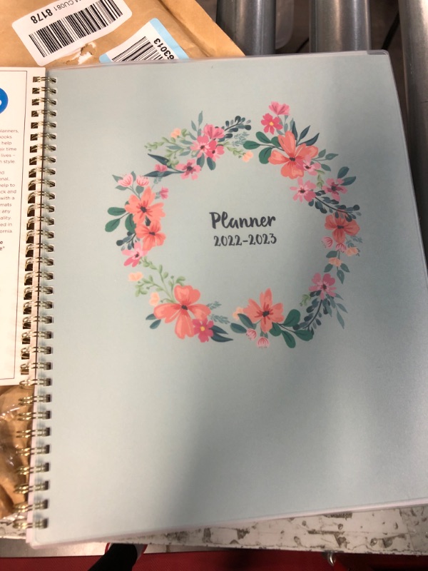 Photo 2 of Blue Sky 2022-2023 Academic Year Weekly & Monthly Planner, 8.5" x 11"