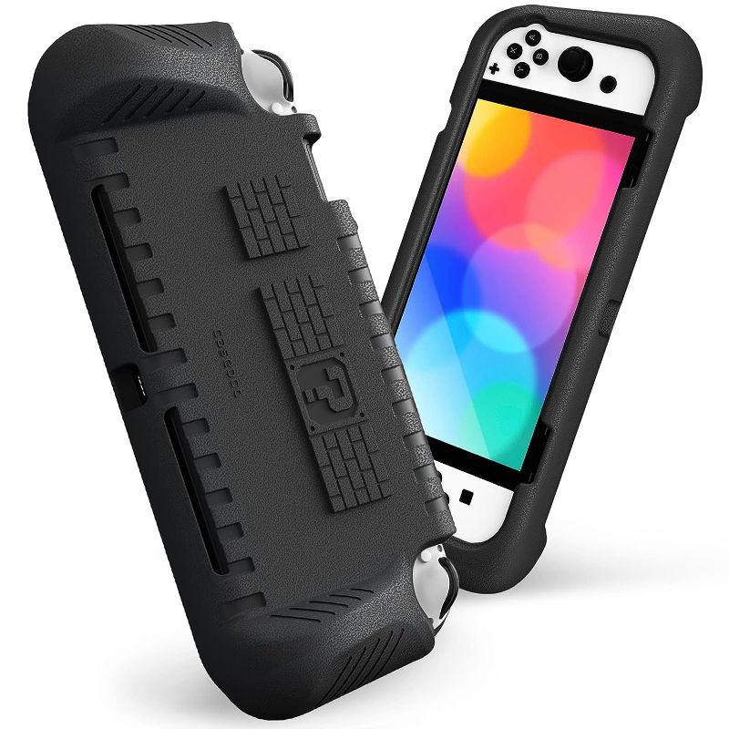 Photo 1 of Ultralight Shockproof Protective Cover, Ergonomic Grip Case for Switch  