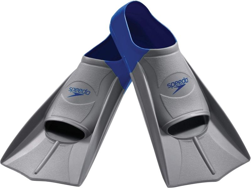 Photo 1 of **SEE NOTES**  USED- Speedo Unisex-Adult Swim Training Fins Silicone Short Blade XXL