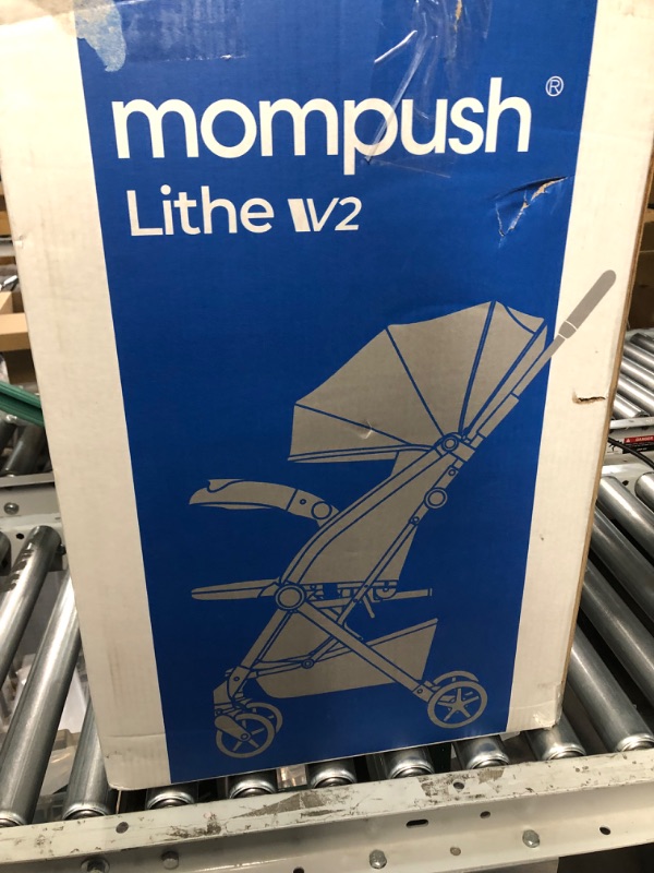 Photo 3 of Mompush Lithe V2 Lightweight Stroller + Snack Tray