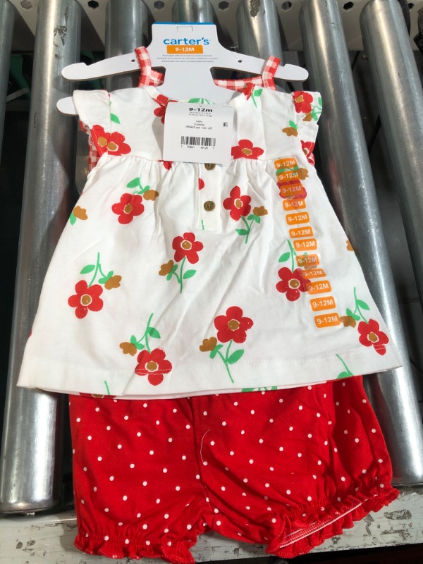 Photo 1 of **SEE PICS** CARTERS 9-12M BABY RED SET 