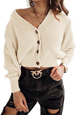 Photo 1 of **SEE NOTES** Long Sleeve V-Neck Button Down Rib Knit Cardigan GAP XL