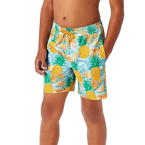 Photo 1 of 2 Boy's Resort Swim Trunk (XX-Large, Pineapple Bloom, 2 SETS)
