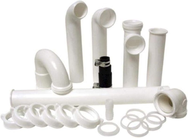 Photo 1 of **SEE NOTES** Garbage Disposal Installation Kit in White