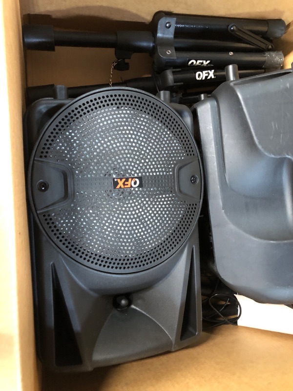 Photo 3 of PBX-800TWS 8-Inch Bluetooth Stereo PA System Comes with 2X 8 Speakers and 2X Stands