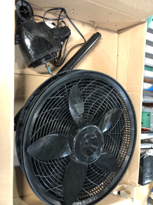 Photo 1 of **SEE NOTES** Lasko Elegance & Performance Pedestal Fan, 18 Inch, Black 