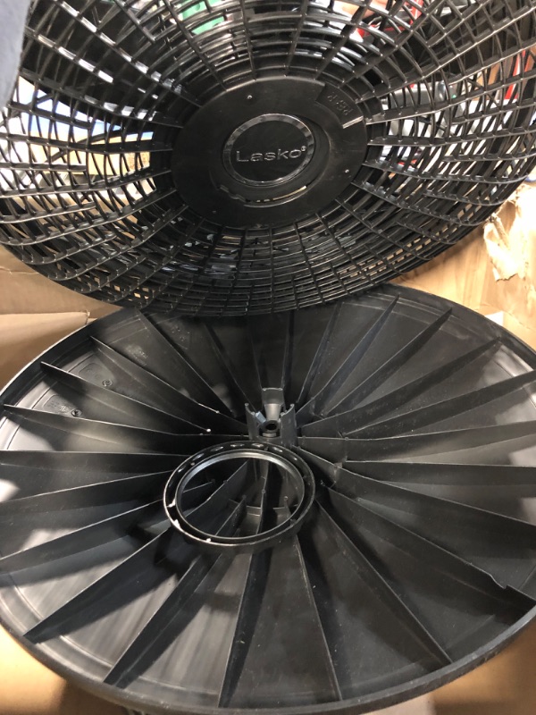 Photo 4 of **SEE NOTES** Lasko Elegance & Performance Pedestal Fan, 18 Inch, Black 