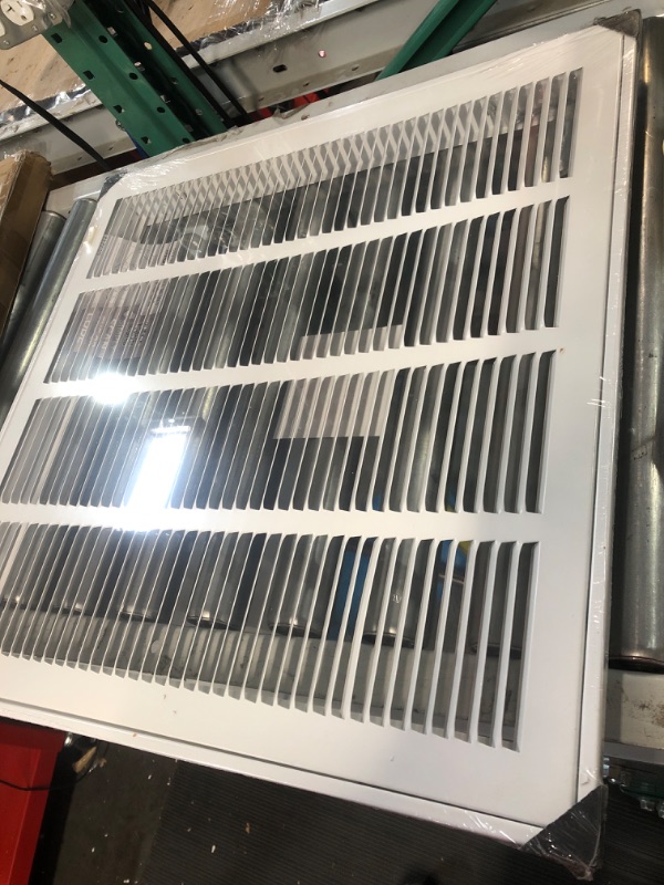 Photo 3 of 20"W x 20"H [Duct Opening Measurements] Steel Return Air Filter Grille