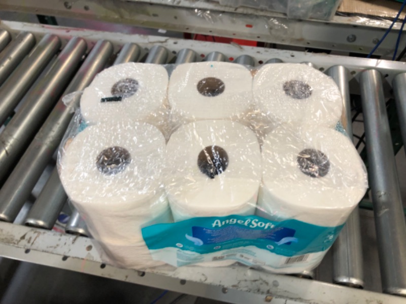 Photo 5 of Angel Soft® Toilet Paper with Fresh Linen Scent, 48 Mega Rolls = 192 Regular Rolls, 2-Ply Bath Tissue