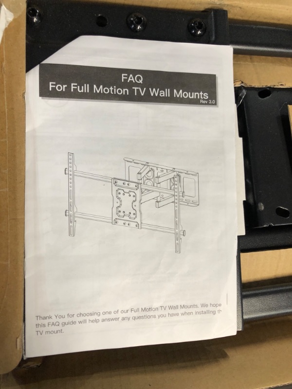 Photo 1 of Pipishell TV Wall Mount Full Motion for Most 37-75 Inch 