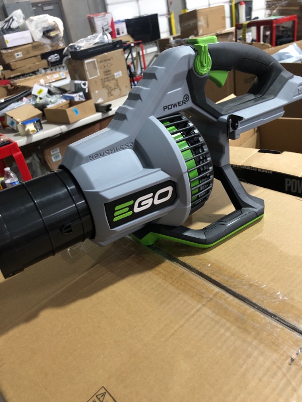 Photo 4 of * item not functional * sold for parts * repair *
EGO Power+ LB7654 765 CFM Variable-Speed 56-Volt Lithium-ion Cordless Leaf Blower 5.0Ah 