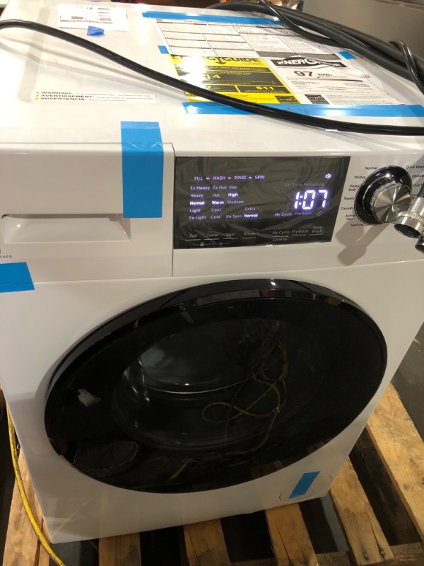 Photo 2 of GE® 24" 2.4 Cu. Ft. ENERGY STAR® Front Load Washer with Steam