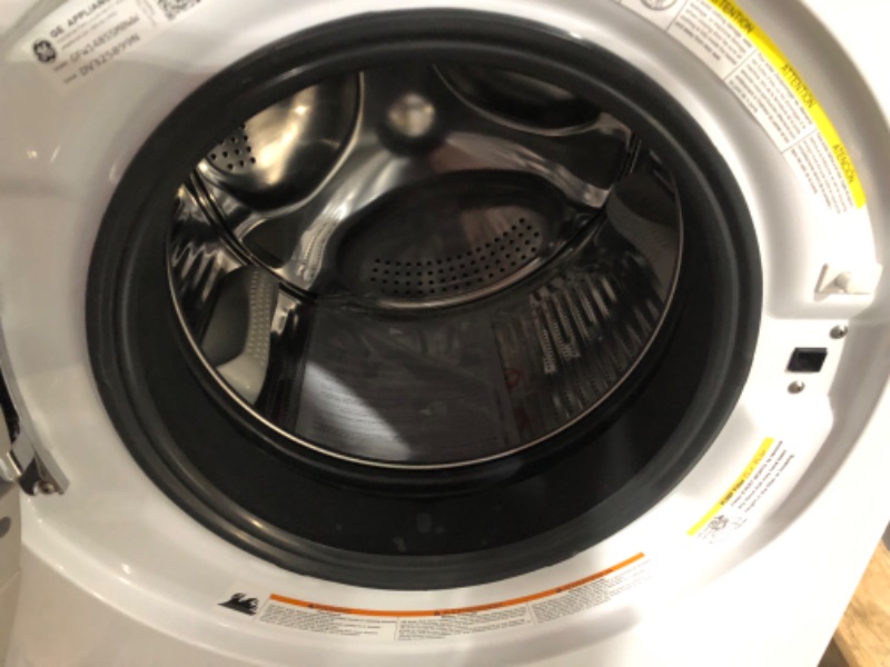 Photo 7 of GE® 24" 2.4 Cu. Ft. ENERGY STAR® Front Load Washer with Steam